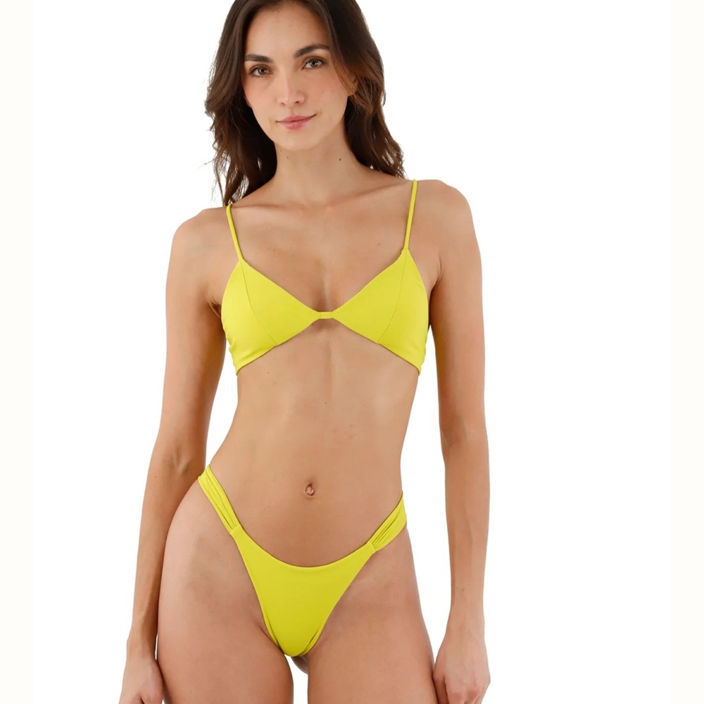 MALAI Yellow Bikini Set